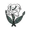 Metallic Florges (White)